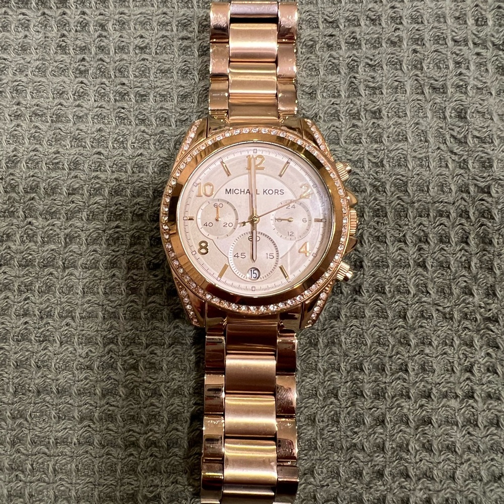 Michael Kors Golden Blair Glitz Watch MK5166